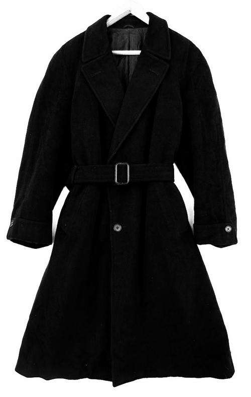 Mens Magnificent Black Wool Winter 3/4 Coat, Very Warm and Comfortable, Size 34