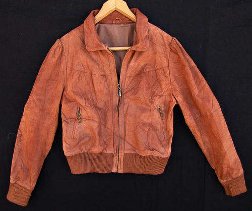 Ladies Elegant Genuine Leather Casual Jacket, Lined, Very Warm and Comfortable, SA Size 34