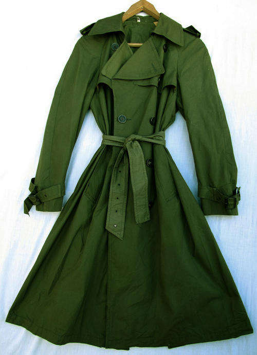Mens Splendid Kaki Rain Coat, SA Size 28/30