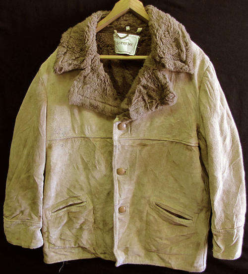 Mens Classy Biege Sheep Skin Jacket, Warm and Comfortable, SA Size 34