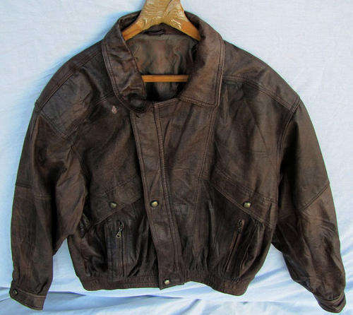 Ladies Brown Leather Jacket, Warm and Comfortable, SA Size 38