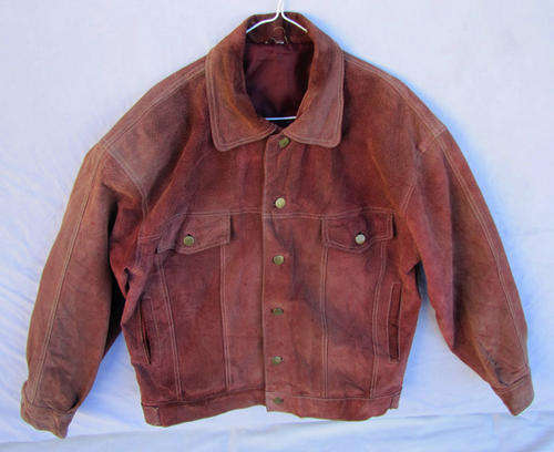 Ladies Lovely Faded Pink/Maroon Leather Jacket, Comfortable, SA Size 38