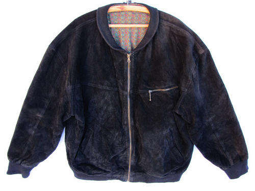 Stunning Mens Casual Black Leather Jacket, Comfortable, SA Size 38