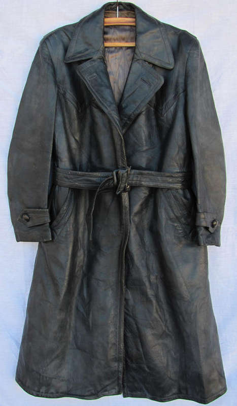 Awesome Mens Dark Olive Green 3/4 Leather Coat, Very Warm, Padded and Comfortable, SA Size 32
