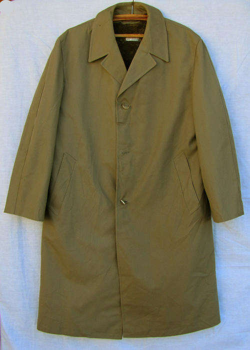 Mens Elegant Beige/Brown 3/4 Coat, Very Warm, Water Resistant and Comfortable, SA Size 34