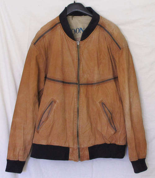 Ladies Lovely Orange Leather Jacket, Comfortable, SA Size 40