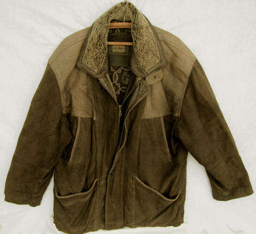 Mens Splendid Brown Genuine Leather 1/2 Jacket, Warm and Comfortable, SA Size 38/40