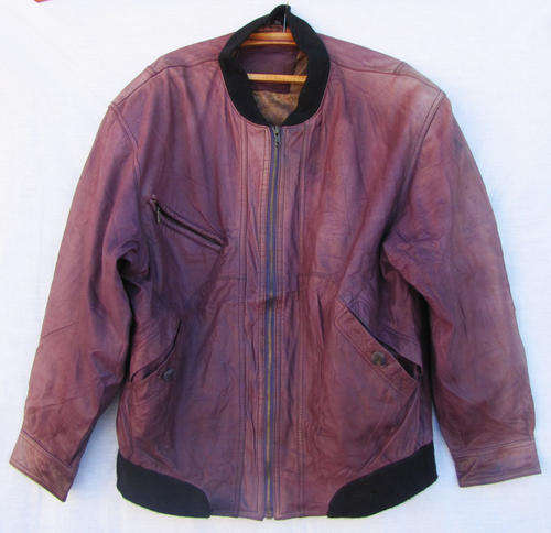 Ladies Lovely Purple Leather Jacket, Warm and Comfortable, SA Size 42/44