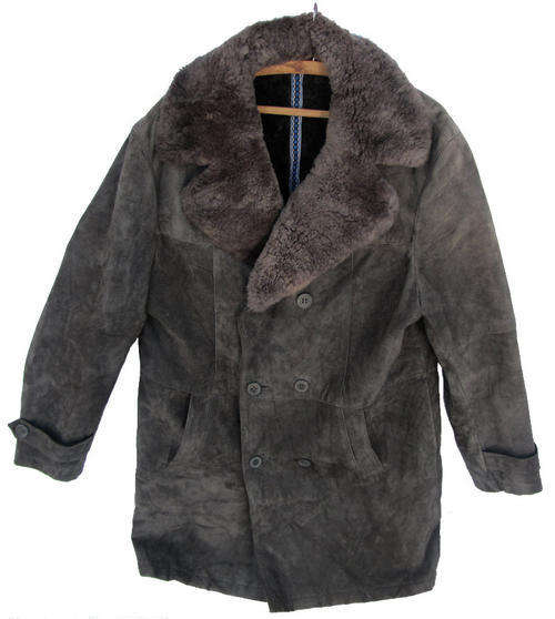 Ladies Gorgeous Grey Genuine SHEEPSKIN 1/2 Jacket, Extremely Warm and Comfortable, SA Size 40