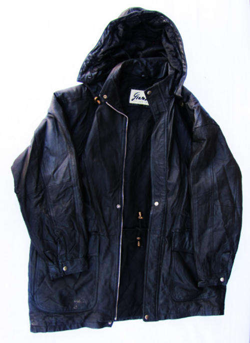 Mens Comfortable Black Leather 1/2 length Jacket, SA Size 40