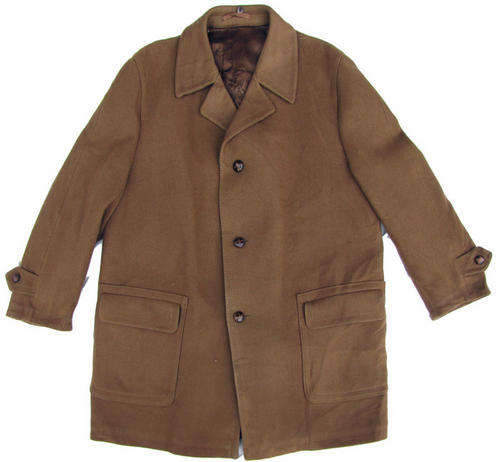 Men'sStylish Brown Wool and Camelhair Blazer Jacket, Nicely Lined, SA Size 42/44