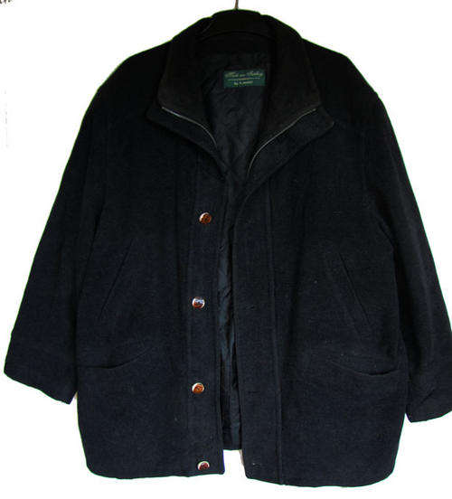 Men's Fantastic Dark Grey Wool Jacket, Lined, SA Size 40