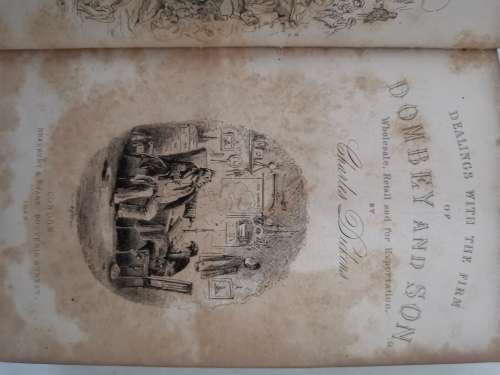 1st Edition Charles Dickens Dombey and Son