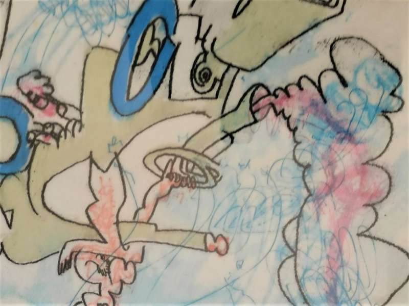 ROBERTO MATTA ETCHING