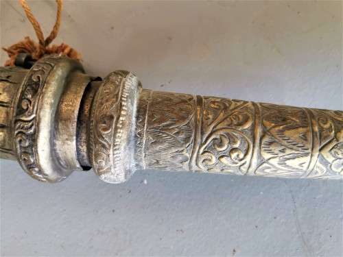 ANTIQUE BURMESE CERIMONIAL 'DHA' SWORD