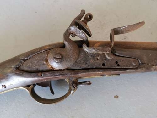 A RARE 1816 FLINTLOCK MUSKET