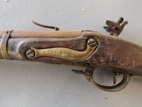 A RARE 1816 FLINTLOCK MUSKET