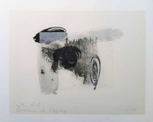 CYNTHIA VILLET (1934 - 2018) SA 20th CENTURY MIXED MEDIA ON PAPER - AUTHENTICATED