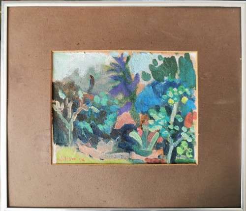 MIKE WOLFSON, LANDSCAPE, OIL, FRAMED