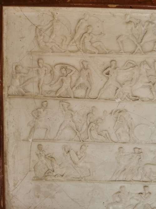 ANTIQUE PLASTER CAST OF THE PARTHENON MARBLES
