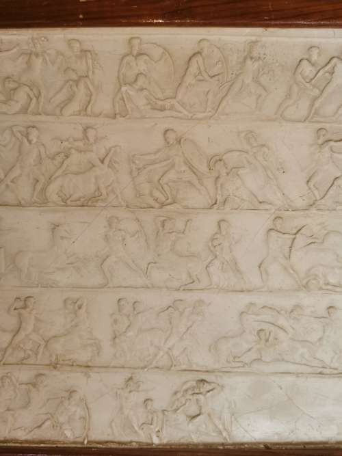 ANTIQUE PLASTER CAST OF THE PARTHENON MARBLES