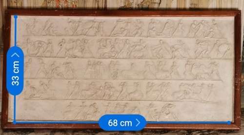 ANTIQUE PLASTER CAST OF THE PARTHENON MARBLES