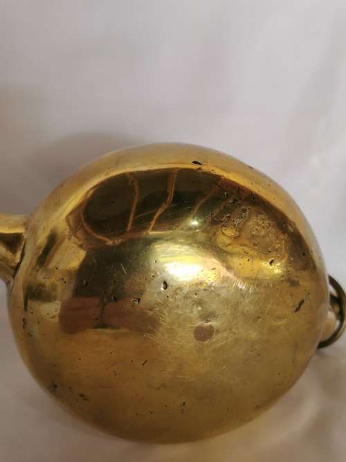 A 16TH CENTURY FLEMISH LEADED BRONZE TWIN-SPOUTED LAVABO, the 16th century way to wash ones hands