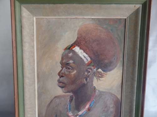 EMILY ISABEL FERN PORTRAIT OF AN AFRICAN MAIDEN