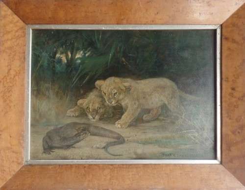 CUTHBERT EDMUND SWAN IRISH ARTIST OIL