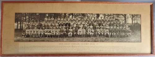ORIGINAL SOUTH AFRICAN CORONATION CONTINGENT, LONDON 1937 PHOTOGRAPH BY H.R.GWYER GIBBS