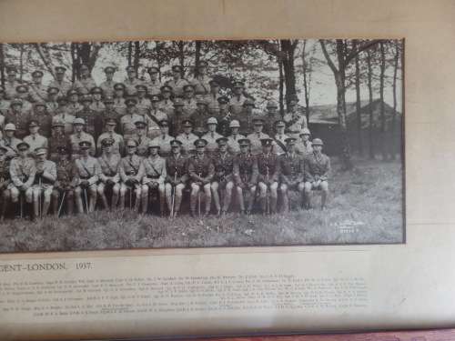 ORIGINAL SOUTH AFRICAN CORONATION CONTINGENT, LONDON 1937 PHOTOGRAPH BY H.R.GWYER GIBBS