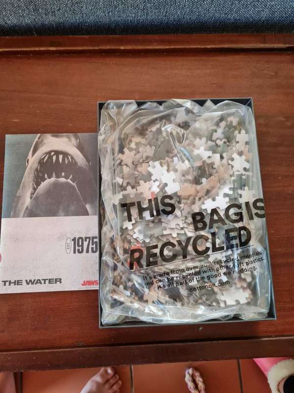Jaws Movie Poster Puzzle