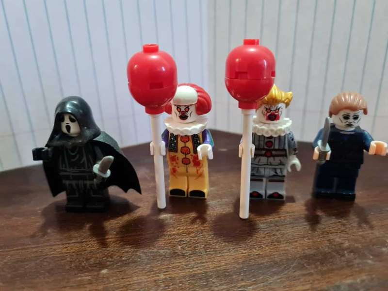 Lego Compatible Minifigs Horror Movie Character Set (11 pieces)