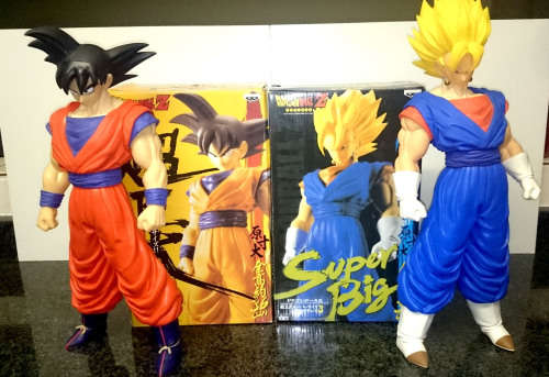 Banpresto DragonBall-Z 14" (36CM) Son Goku and Vagetta action figures