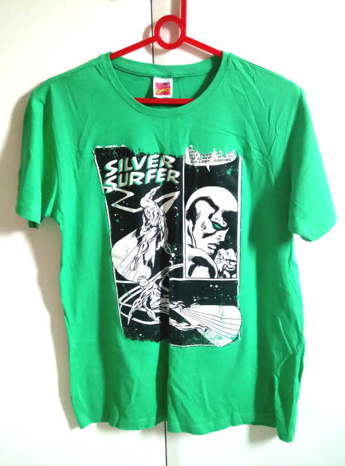 Marvel's Silver Surfer T-Shirt (green) - LARGE