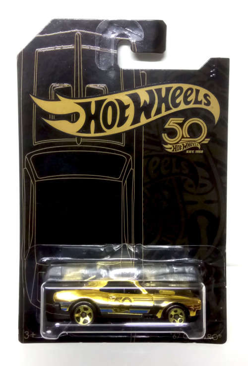 2018 Hot Wheels 50th Anniversary CHASE black and gold Camaro