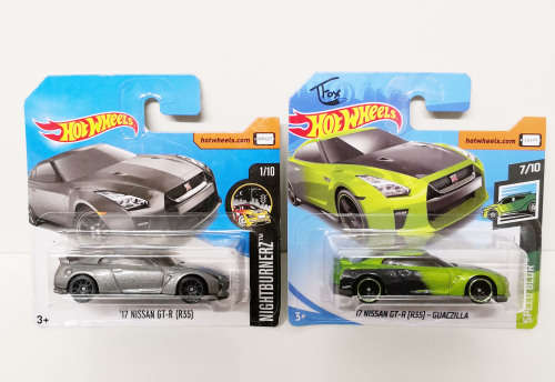 Hot Wheels Nissan GT-R (R35) Combo
