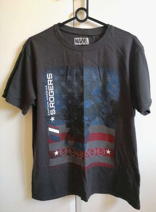 MARVEL Captain America Short Sleeve T-Shirt - XL
