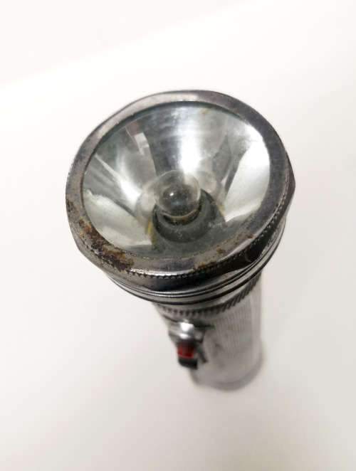 Vintage Tiger Head Brand Flashlight