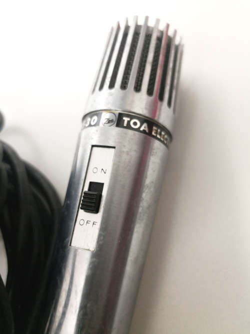 Vintage TOA Electric DM530 Dynamic Microphone