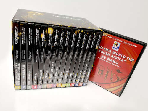 FIFA World Cup DVD Collection 1930 - 2006 + FIFA World Cup 2010 (South Africa) DVD set (17 Discs)