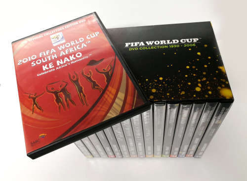 FIFA World Cup DVD Collection 1930 - 2006 + FIFA World Cup 2010 (South Africa) DVD set (17 Discs)