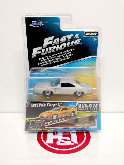 JADA Fast and Furious `Build-a-Car` Set 1 (6 cars)