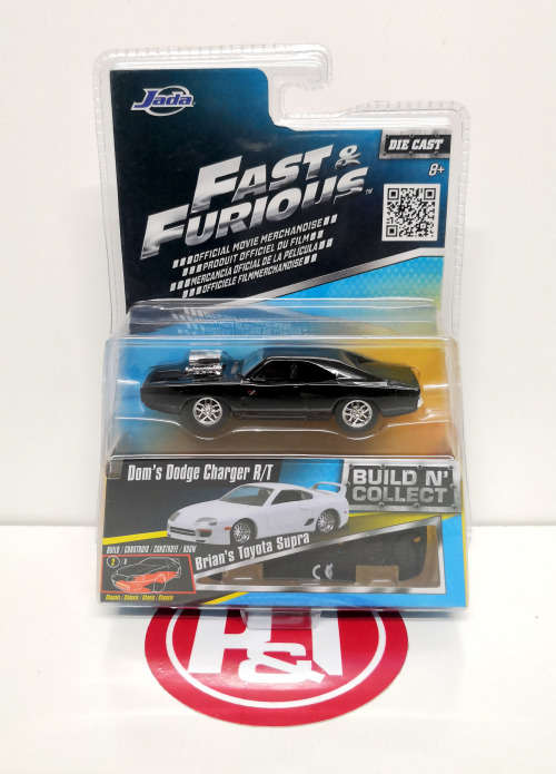 JADA Fast and Furious `Build-a-Car` Set 2 (6 cars)