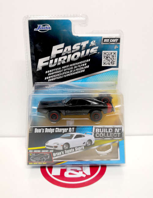 JADA Fast and Furious `Build-a-Car` Set 2 (6 cars)
