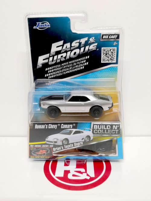 JADA Fast and Furious `Build-a-Car` Set 2 (6 cars)