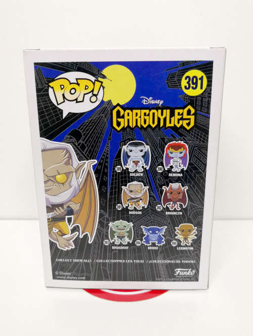 Funko POP! Disney Gargoyles Specialty Series Hudson + Goliath keychain combo