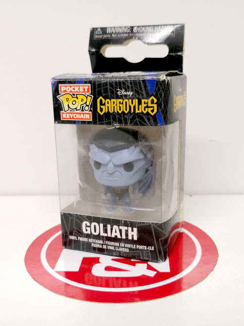 Funko POP! Disney Gargoyles Specialty Series Hudson + Goliath keychain combo