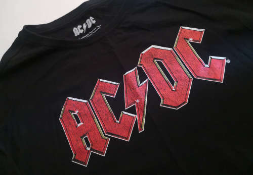 AC/DC Graphic T-Shirt - Men`s XL