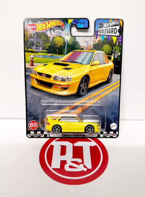 2023 Hot Wheels Boulevard `98 Subaru Impreza 22B-STI Version